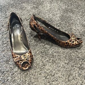 Stuart Weitzman Peep Toe Heels